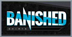 Banished Shirts logo - 2012